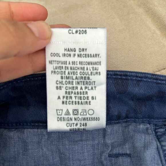 Joe's Jeans Wild Collection High Water Skinny Jeans in Blue Leopard Print - Picture 7 of 9